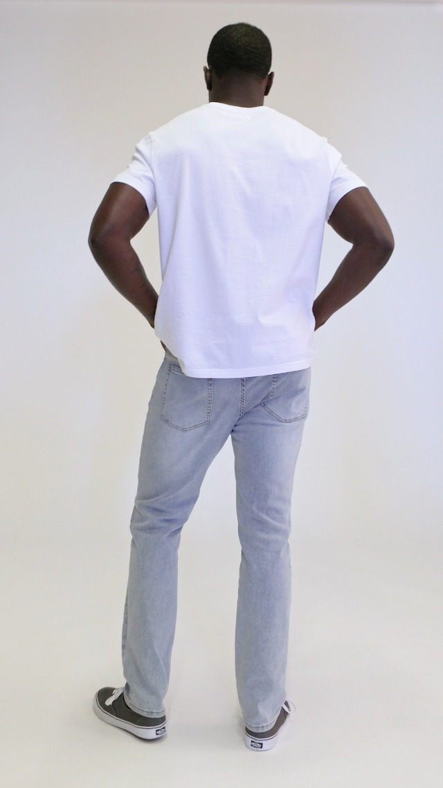 Fair Harbor The Ultra-Stretch Driftwood Denim –– Men's Straight