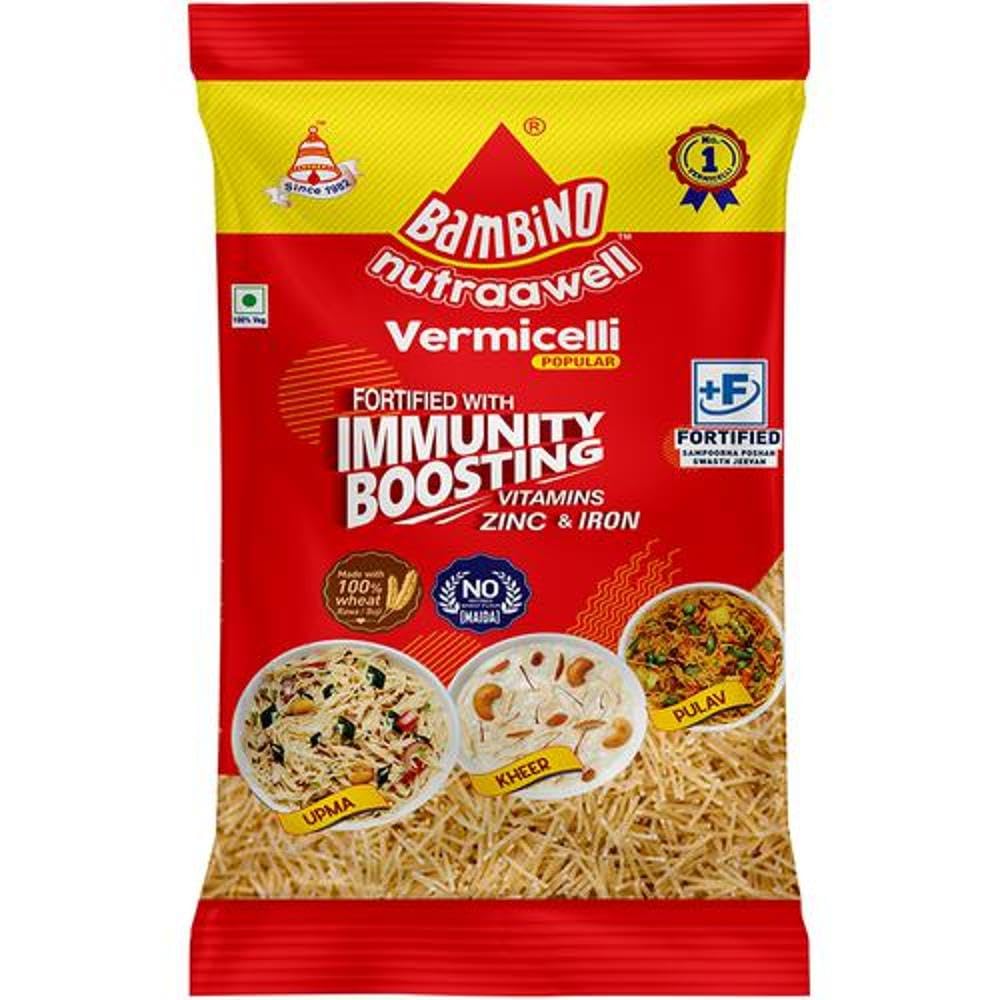 See full amazon price history chart for Bambino Immunity Boosting Vermicelli Vegetarian, 400 Gm Bambino Immunity Boosting Vermicelli Vegetarian, 400 Gm (B0CJY5D1DK) Amazon Price History, Amazon Price Tracker
