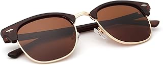 Polarized Sunglasses Semi Rimless Driving Blocking