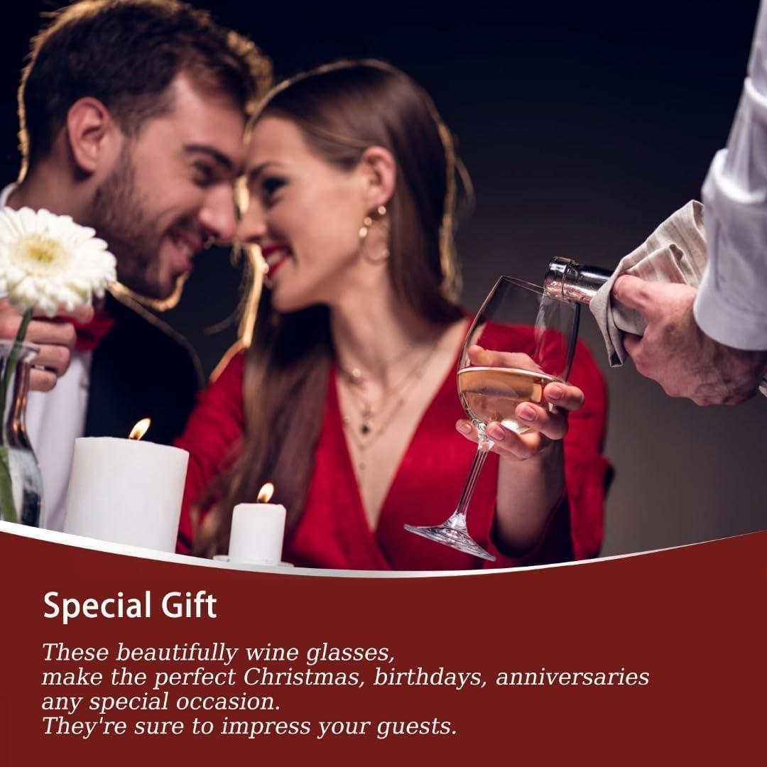 21.06oz Schooner Cocktail Glass Set of 2, Crystal Bar Glassware with Thick Stem for Margaritas and Shrimp Cocktails (Set of 2)