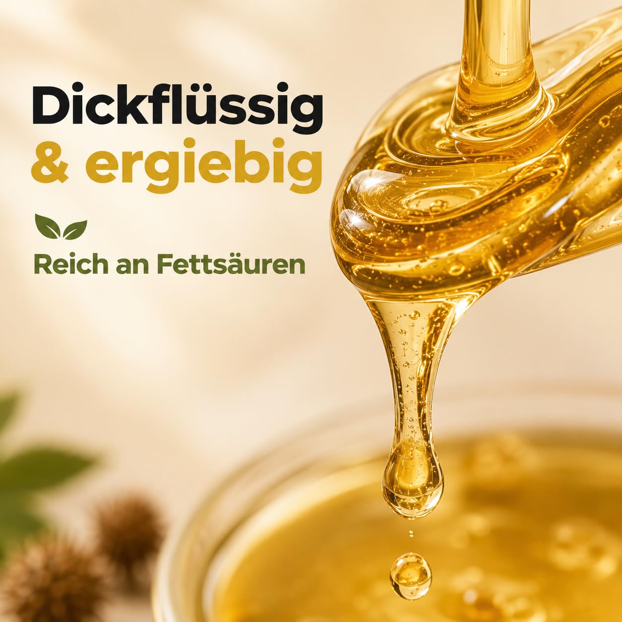 GiDeli Aceite de ricino prensado en frío, 2 x 5 l, puro aceite de ricino en Ph. Eur. Calidad para cabello, pestañas y piel – Aceite de cuidado sin refinar como base para cosméticos naturales DIY – Sin