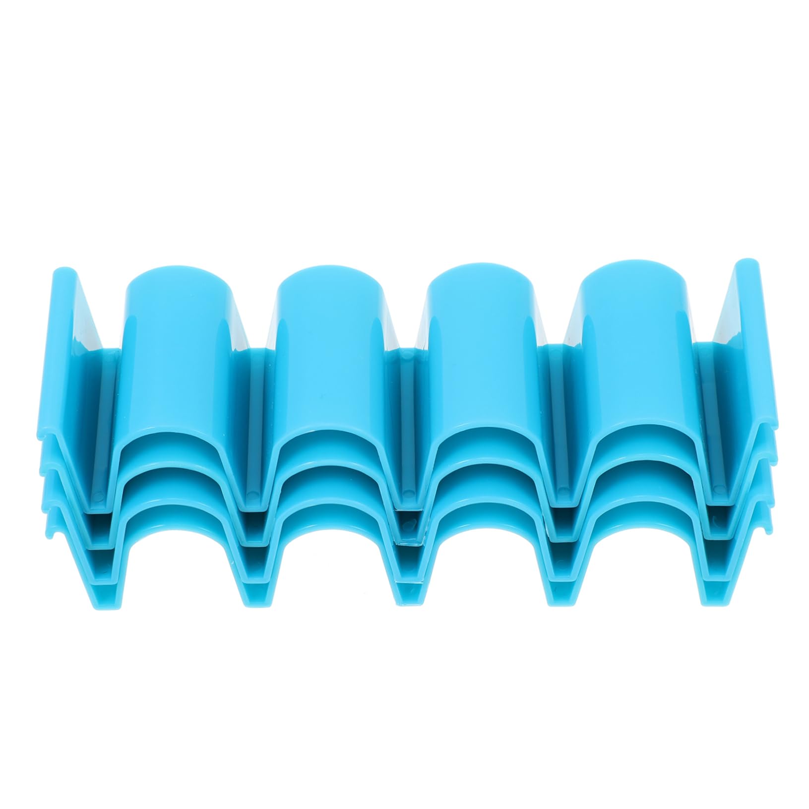 Unomor 4pcs Compact Chicken Roll Holder Plastic Pancake Holder for Restaurant/party/home Use