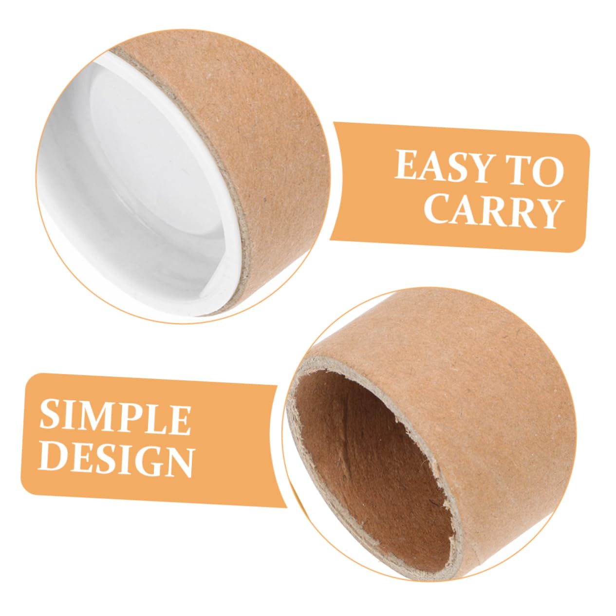 STOBOK Lot de 12 Tubes à Affiche Ronds en Papier Kraft, Tube de Rangement pour Dessins, Résistant aux Déchirures Perforations