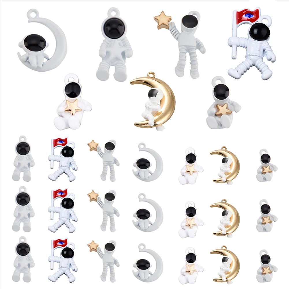 宇宙の魅力を身に纏う！PH PandaHallの宇宙飛行士チャームセット