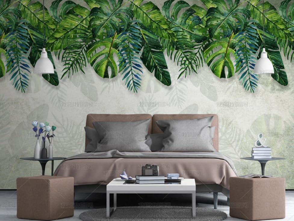 Papier Peint Intissé Forêt Amazonienne pour Rénover un Mur Facilement
