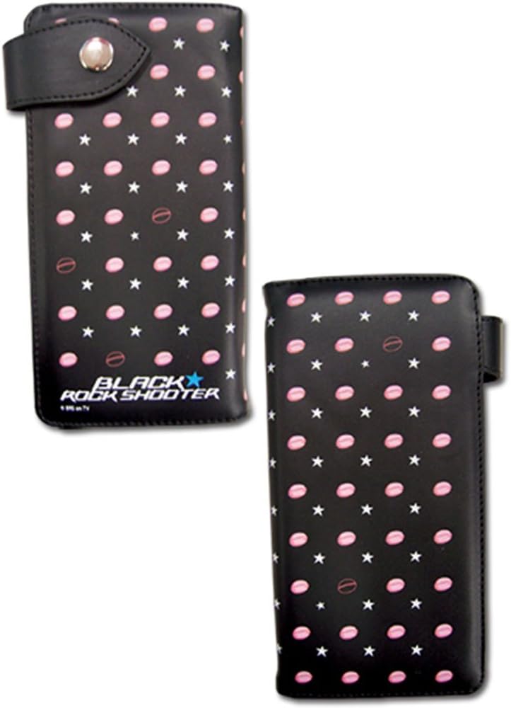 Great Eastern Entertainment Girls Black Rock Shooter Macaron Pattern Wallet
