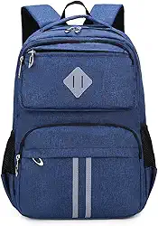 TOKSHOP Mochila Masculina Reforçada 20 Litros para Notebook de até 15.6 Polegadas Premium Casual Faculdade Escola Viagem
