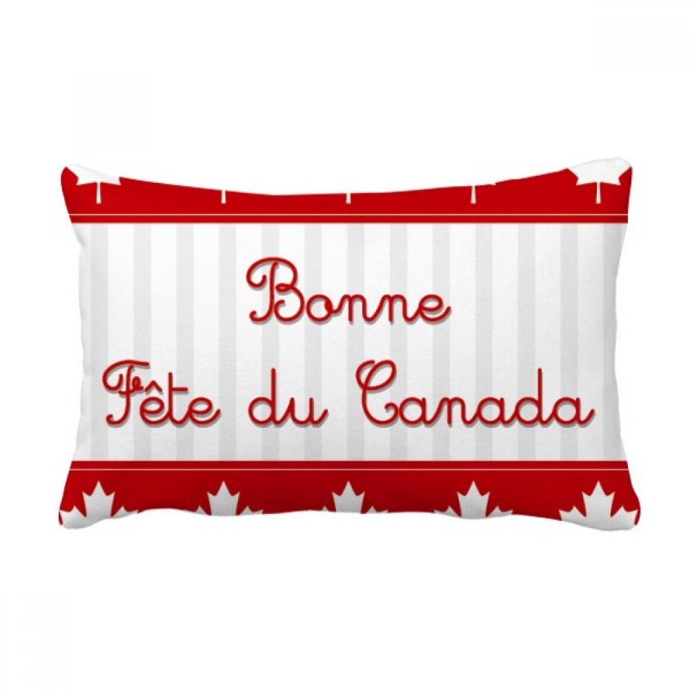 Cadeau décoration maison coussin feuille d'érable canadienne 40x60