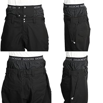 SESSIONS スノーボードパンツ M ブラック 楽天市場】《SALE》 SESSIONS セッションズ メンズ スノーボード