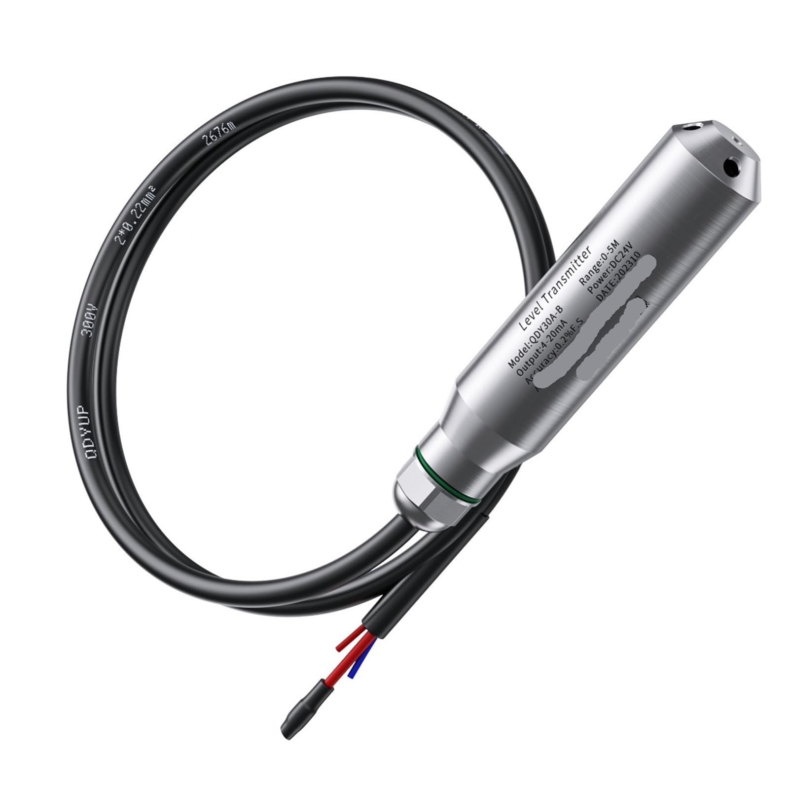 Capteur de niveau de pression d'eau hydrostatique avec sortie 4-20mA haute stabilité