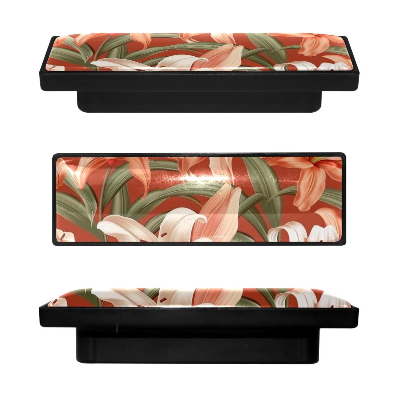 Boutons de placard en lys saumon pour relooker la commode de votre chambre à coucher