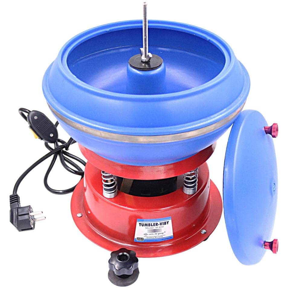 Kadxyan Jewelry Vibrating Tumbler Tumbling Polishing machine For Metal Jewelry Polisher Grinder jewelry Machine..