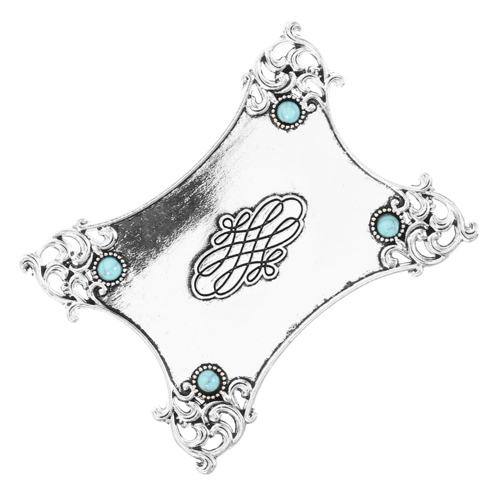 HOMSFOU Metallic Embroidery Thread Holder Thread Winding Plate for Cross Stitch Durable Green Embroidery Floss Organizer