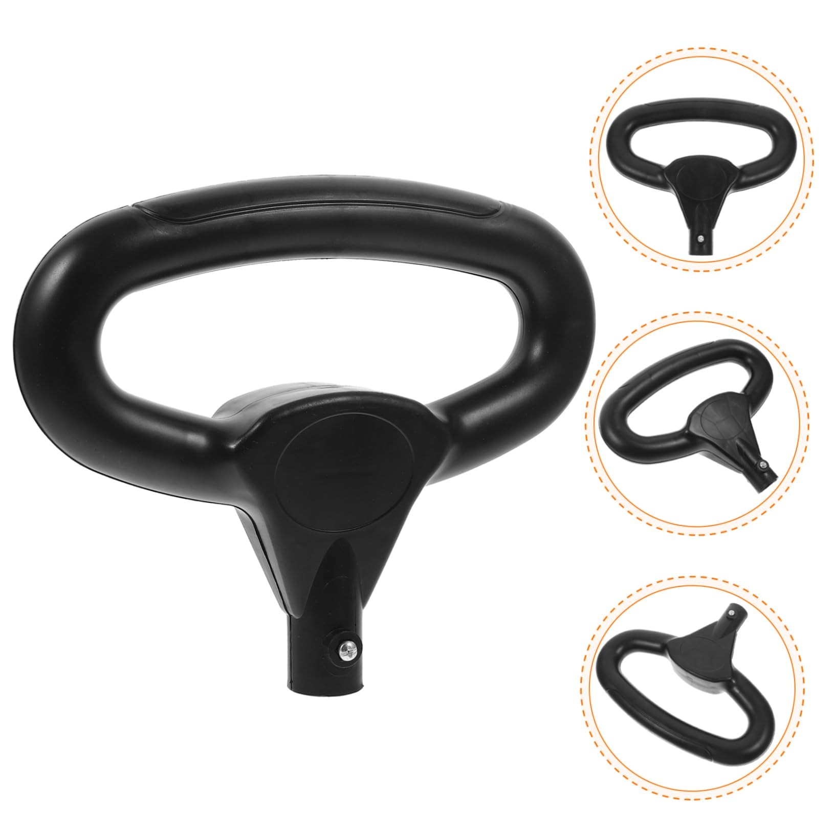 Poignée de rechange en plastique pour poussette, pour chariot de jardinage et enfants, idéal pour garçons et filles, installation facile