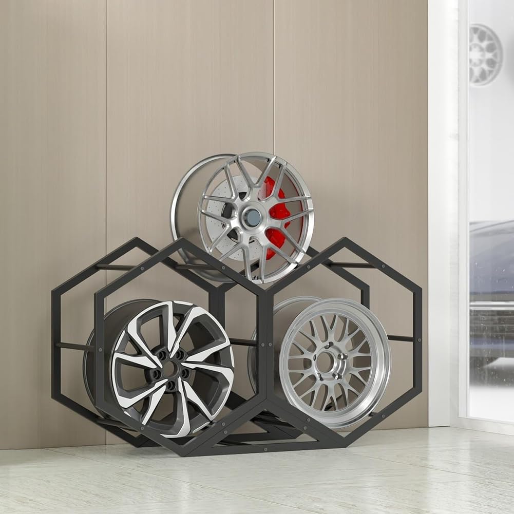 Amazon.co.jp: KK-GNL(壳店) タイヤ収納ラック、フロアスタンディング