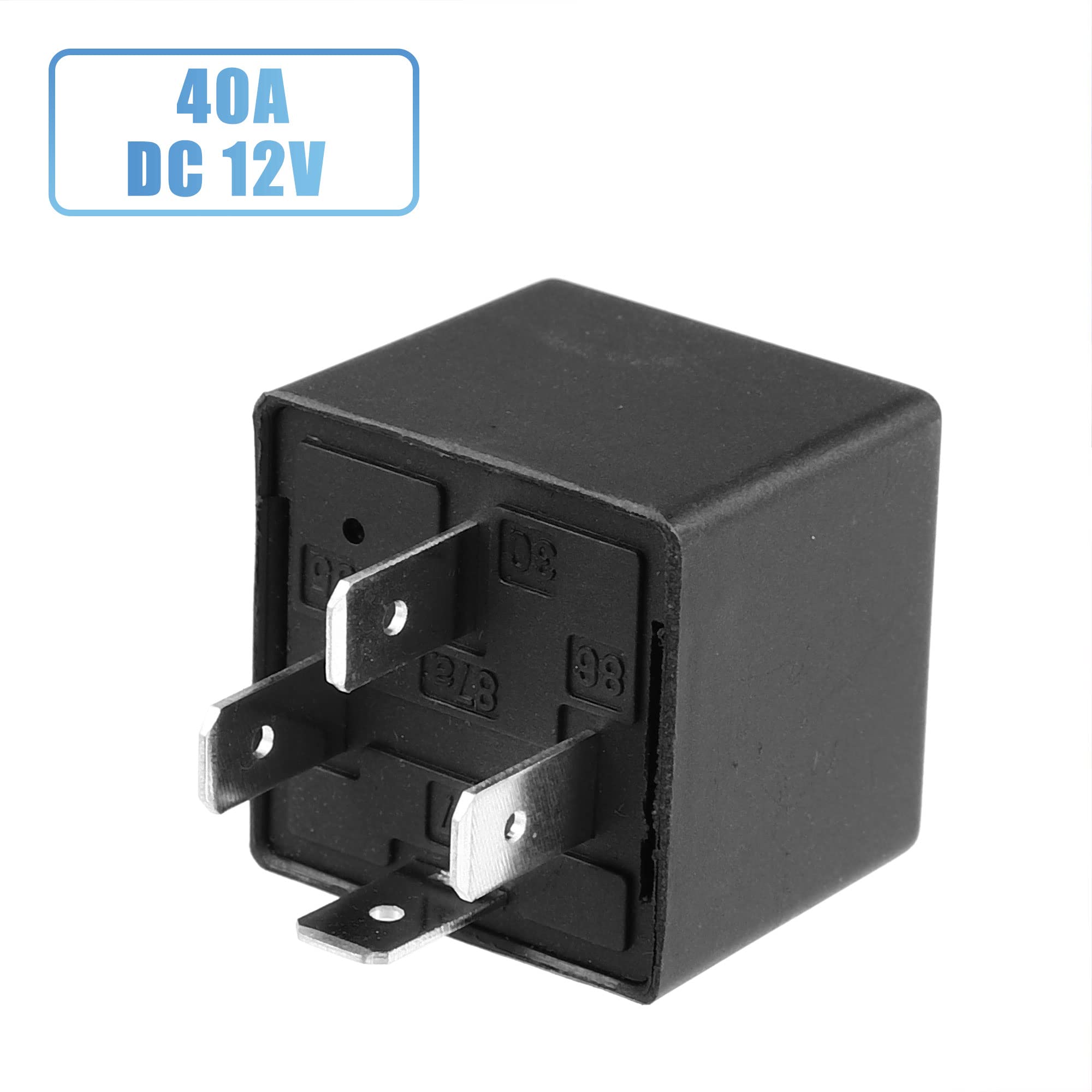 A ABSOPRO 8 Pz Relè Auto 4 Pin 12V 40A SPST Modello JD2912-1H