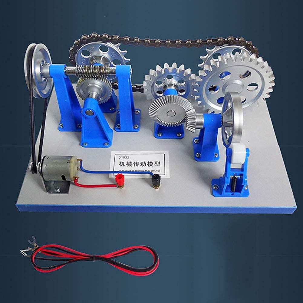 Life Accessories Mechanisches Getriebemodell Physikexperiment Wissenschafts- und Bildungsausrüstung Mehrere Rotationsmodi Physikalisches Laborgerät,