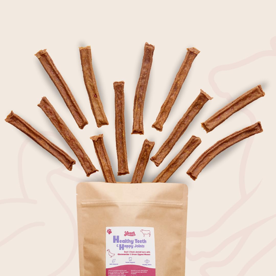 YEARS 2-in-1 Beef & Duck Natural Dog Dental Chews for Joints, 120 g (Pack of 2) - Image 2