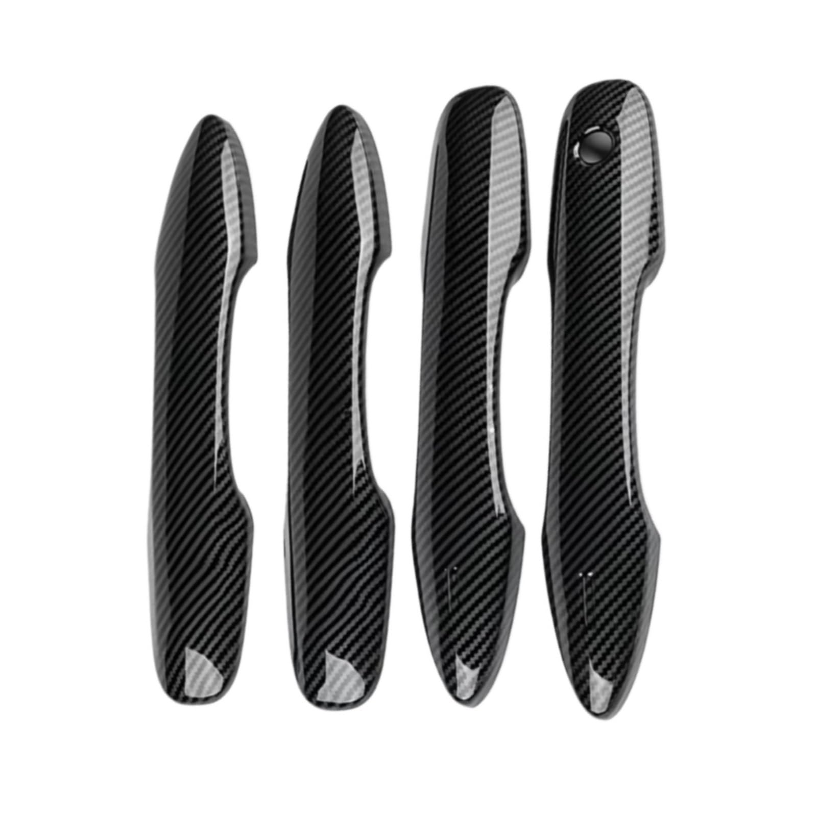 JJRFVBGT Door Handle Trim Compatible with Toyota for Levin 2019 2020 2021 2022 2023 2024 ABS Black Accessories Car Exterior Door Handle Housing(Tx)