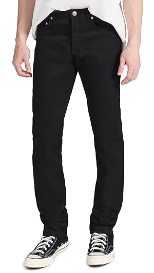 [美品] A.P.C. JEAN STANDARD 31 A.P.C. Men's New Standard Stretch Black Jeans, Stretch Black