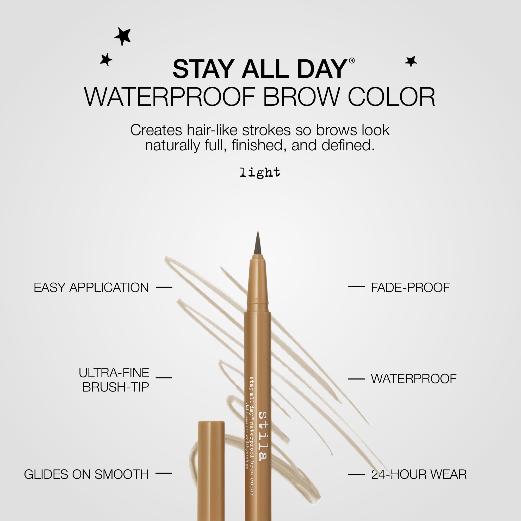 Stay All Day® Waterproof Brow Color 0.5ml - Light, Brown - Image 3