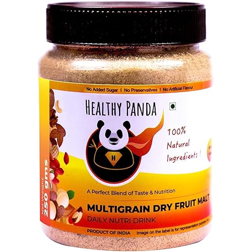 Healthy Panda Organic Multigrain Health Mix 250g
