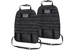 Tactical Molle Back Seat Vehicle Organizer