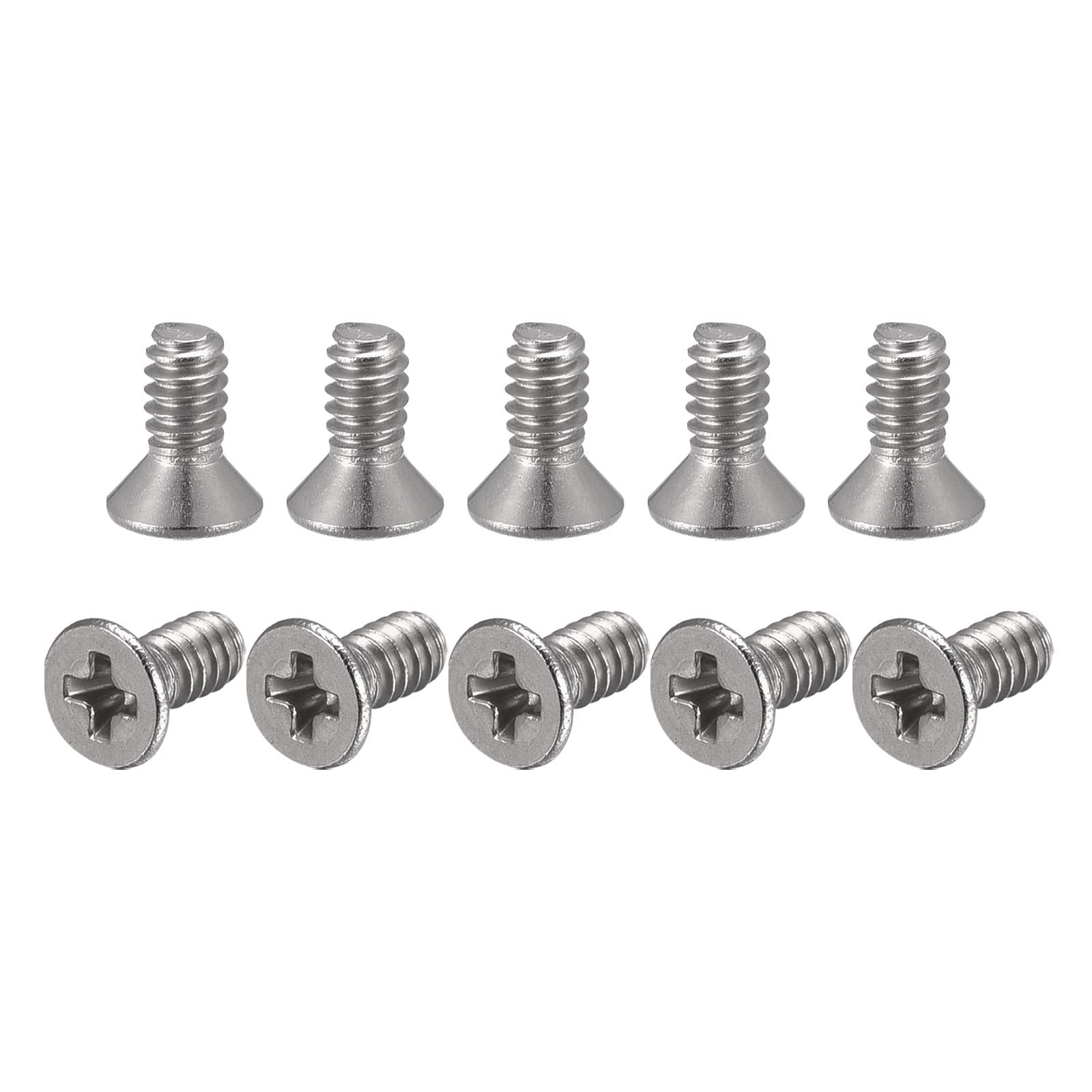 4-40X1/4 Flat Phillips - Machine Screw - MS51959 - Coarse