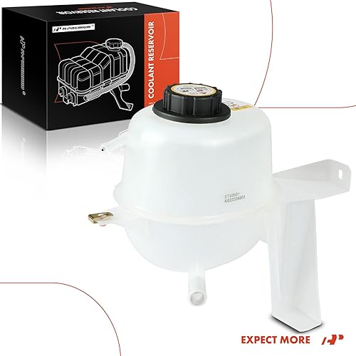 Miniatura 9 de A-Premium Tanque de expansión de recuperación de desbordamiento de refrigerante del motor con tapa compatible con Ford Ranger 2001-2011 y Mazda