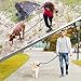SparklyPets - Hands Free Dog Leash with Reflective Stitches - Waist Leash for Dog Walking, Hiking, Training, Jogging, Canicross, Running - for Medium & Large Breeds