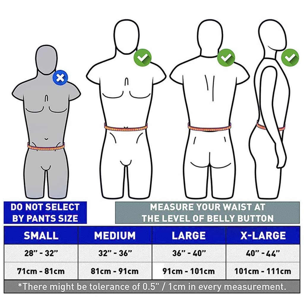 Ceinture d'haltérophilie réglable en cuir 10,2 cm rembourrée 10 trous Gym Fitness Bodybuilding Workout for Squats Deadlifts Support lombaire for le dos Exercice Équipement de musculation, Noir ( Size