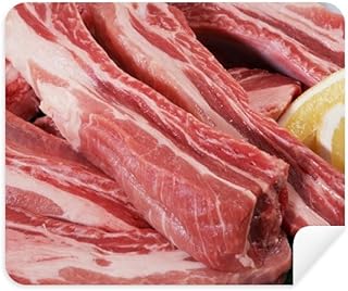 Rib Chop Raw Meat Food Texture Cleaning Cloth Screen Cleaner 2pcs Suede Fabric