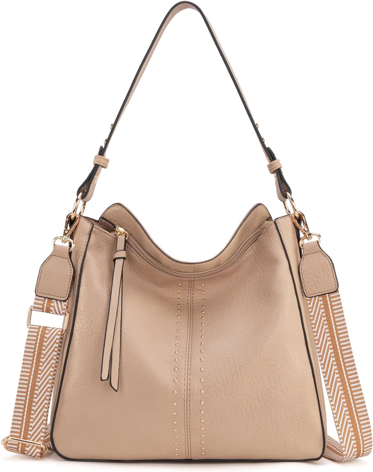 Medium Hobo Bags for Women Top Handle Satchel Shoulder Purse Bucket Handbag