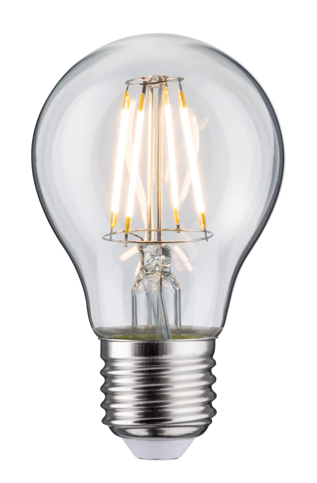 Paulmann 28695 Filament LED Birne – 230V, 4,3W, E27, Klarglas, 2700K Warmweiß