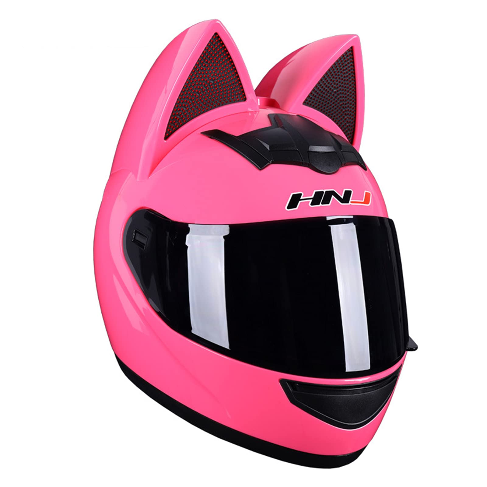 Volwassen Gepersonaliseerde Bluetooth Kat Oor Motorhelm, Mannen En