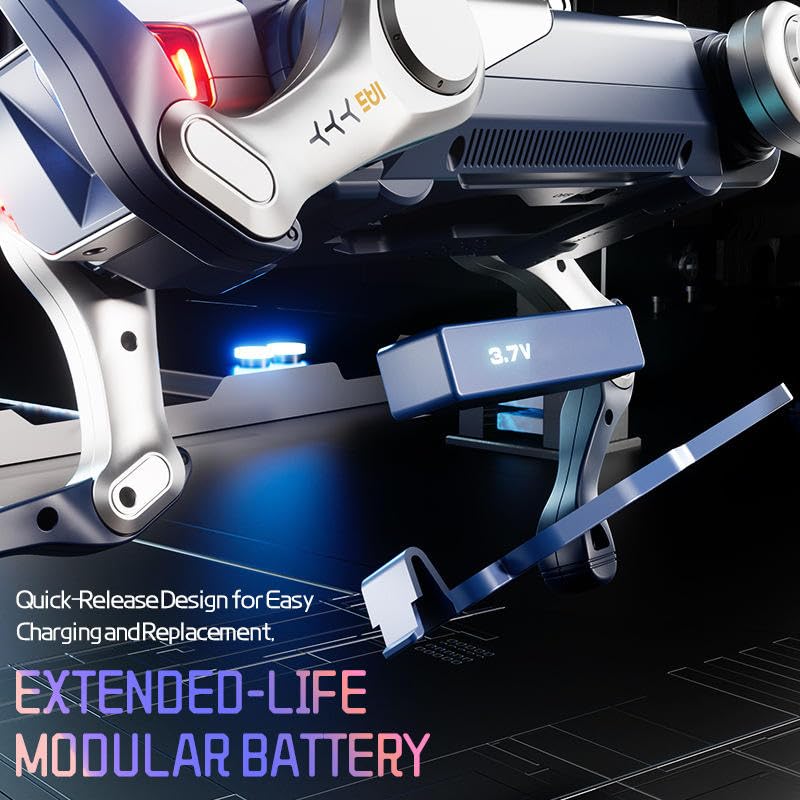 Image of Hunter Blade Intelligent Robot Dog (Turret Version) | Remote Control Smart Robotic Puppy with LED Lights, Motion Actions & USB Charging | Kids Toy (Silver Tank)