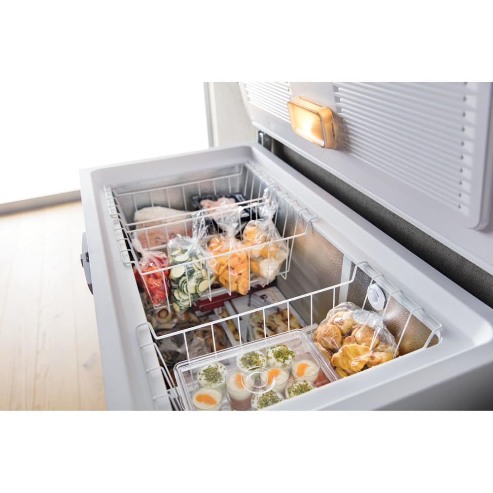 Whirlpool WHE39352 FO, Congelatore A Pozzetto, 390 L, 91,6x140,5x69,8 cm, Tecnologia FastFreezing, Bianco