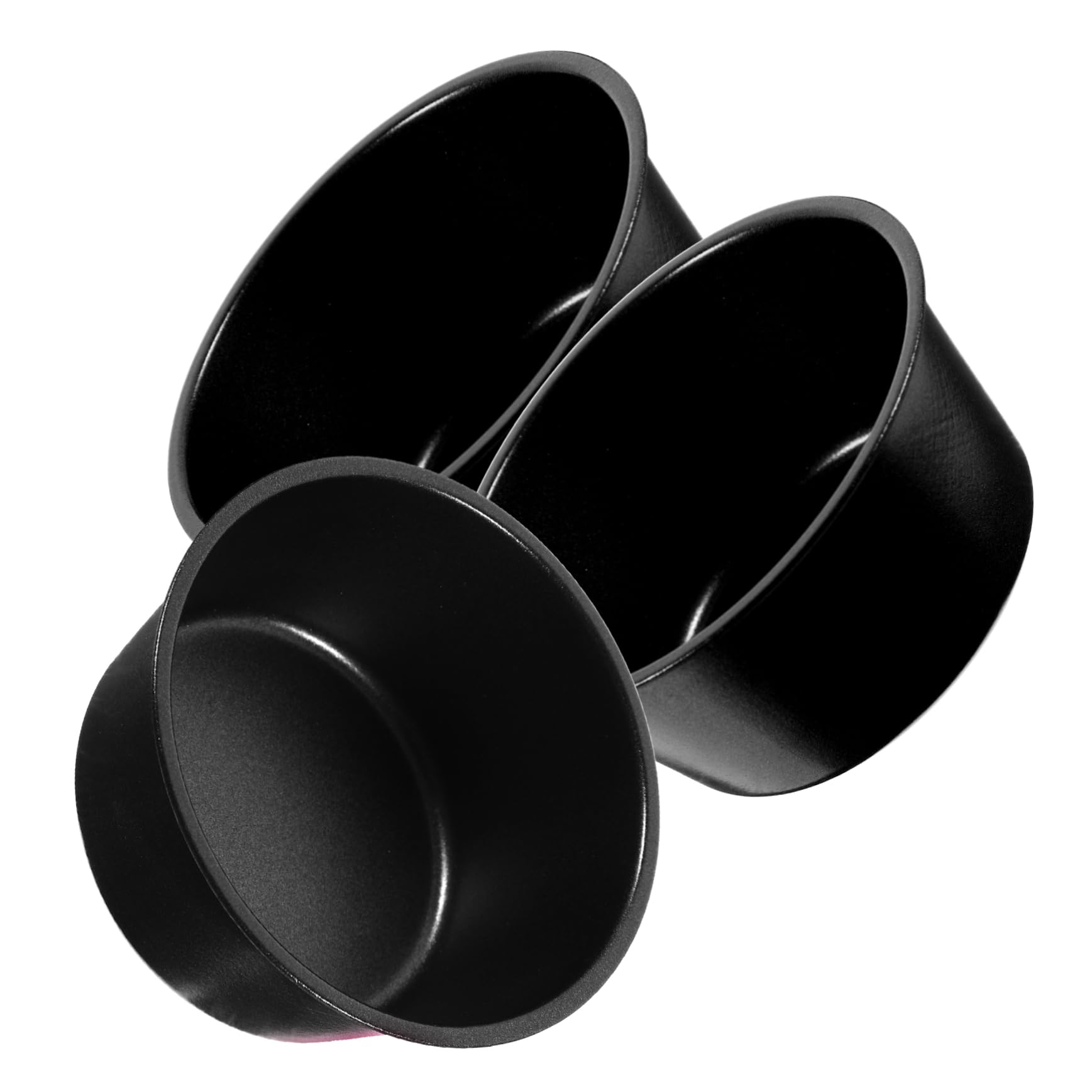 Amosfun 9 Piezas Molde De Pudín Tazas De Pudín Moldes Redondos Para Pasteles Pastel De Queso Cupcakes Tapa De Pudín De Metal Molde Para Pasteles Molde Para Pasteles Único Taza De Pudín