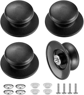 Pot Lid Knob 36pcs Sturdy Materials Pan Lid Knobs Easy Installion Designs for Pots and Pans