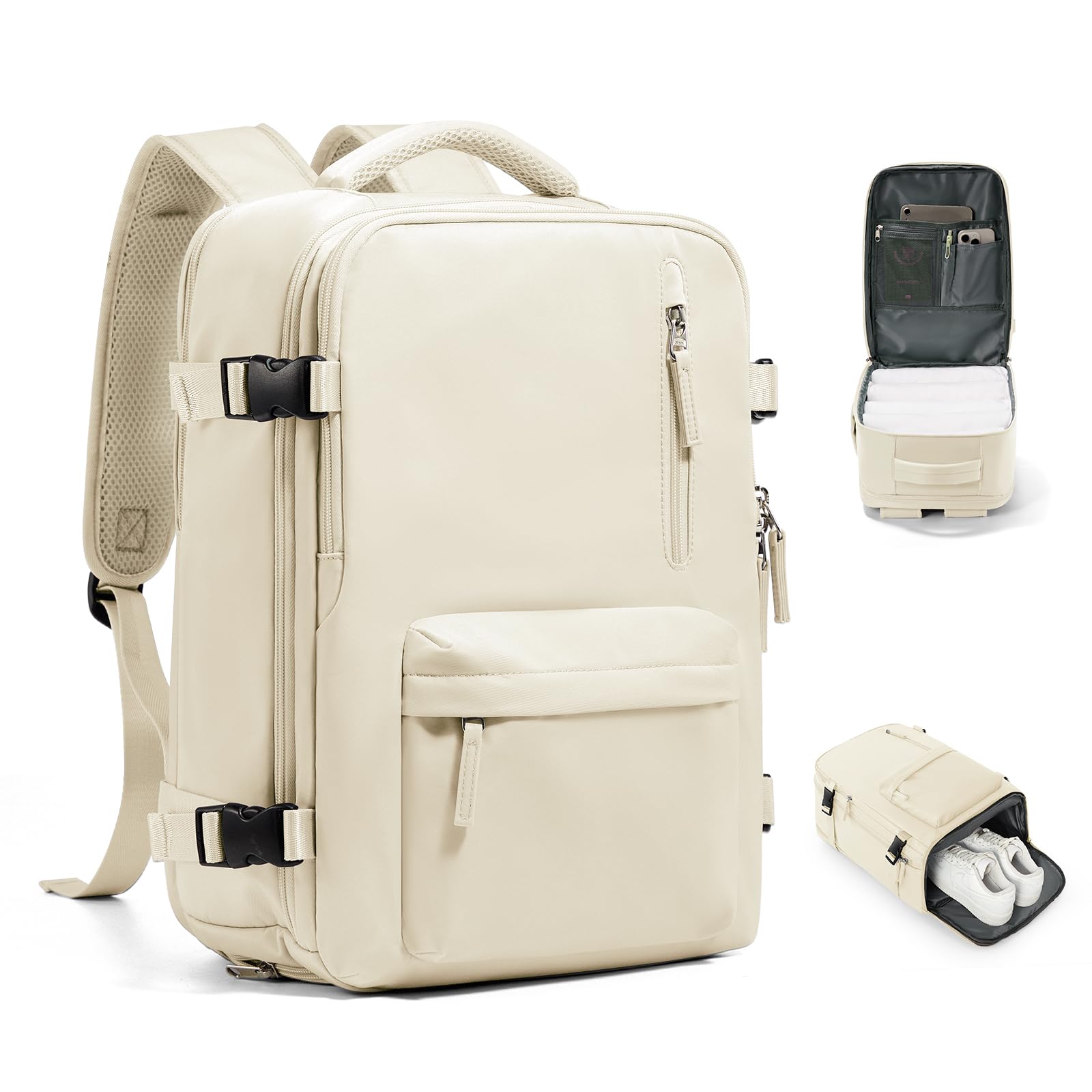 VGCUB Carry on Backpack,Large Travel Backpack for Women Men Airline Approved Gym Backpack Waterproof Business Laptop Daypack