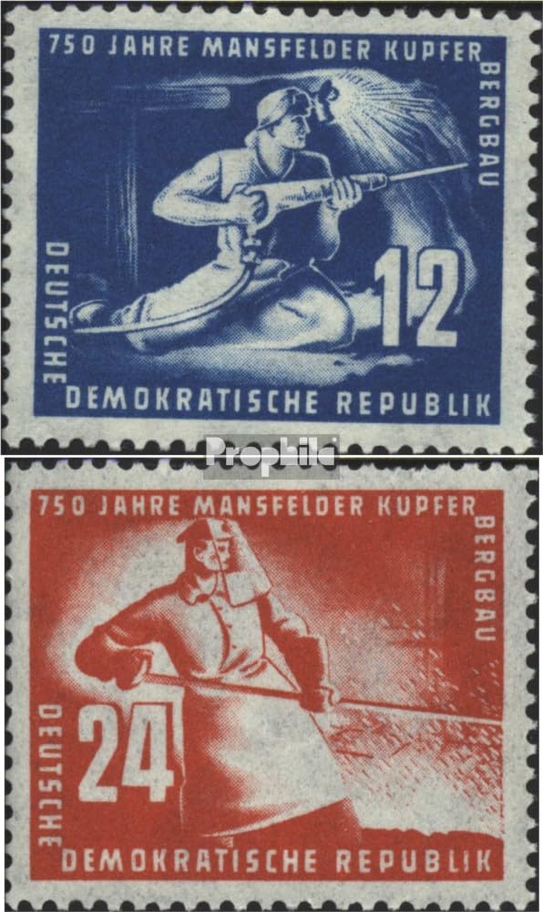 Prophila Collection DDR 273-274 FDC carta primer día 1950 2