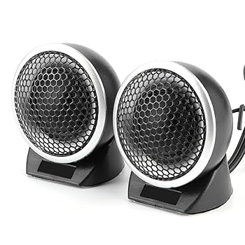 Amazon.co.jp: 2 個 150 ワットツイーターカースピーカーシルク