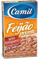 FEIJAO PRONTO CARIOCA SEM TEMPERO CAMIL CX 490G