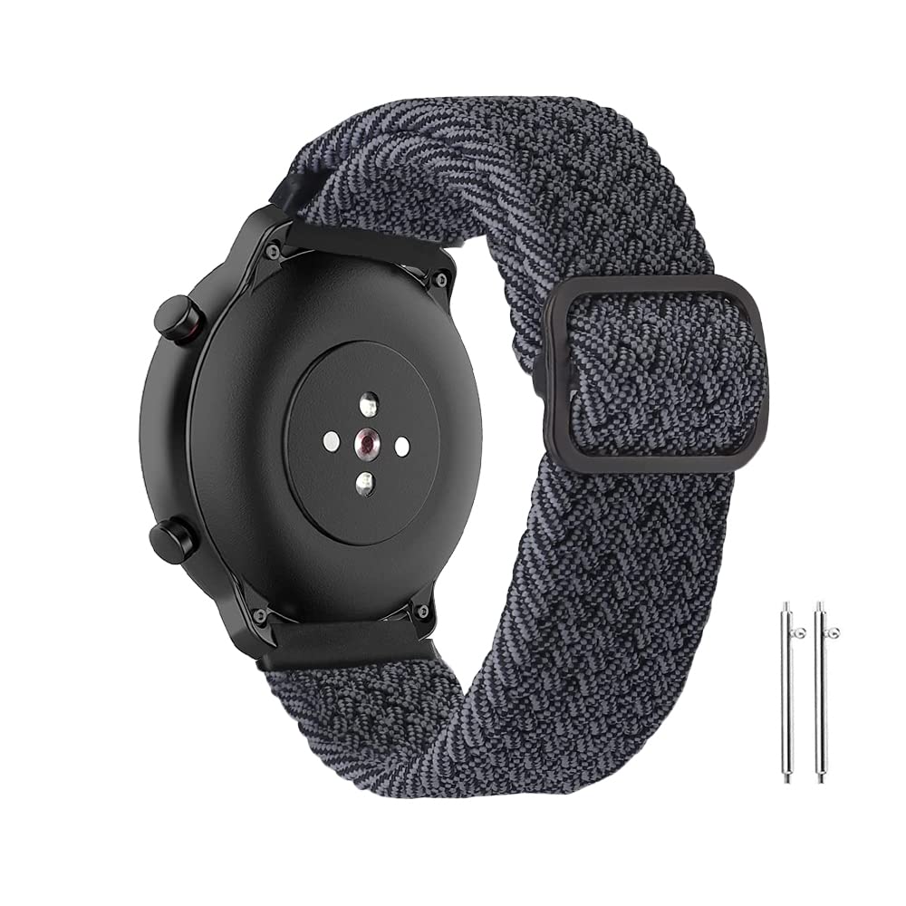 PaceBid 20mm Strap Compatible with Amazfit Active2 Square/GTR Mini/GTS 4/4 Mini/Bip 3/Bip3 Pro/GTS 3/2