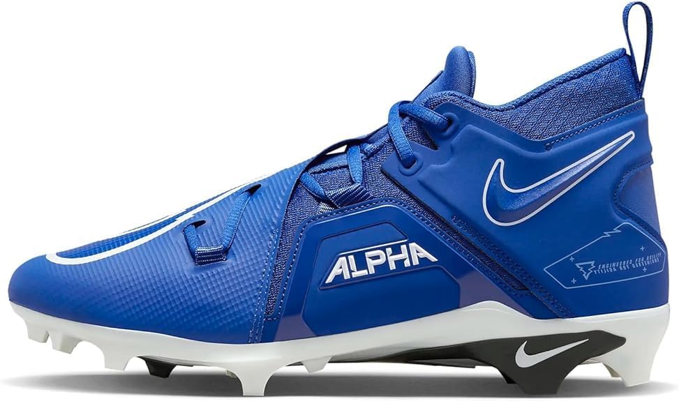 blue nike cleats football