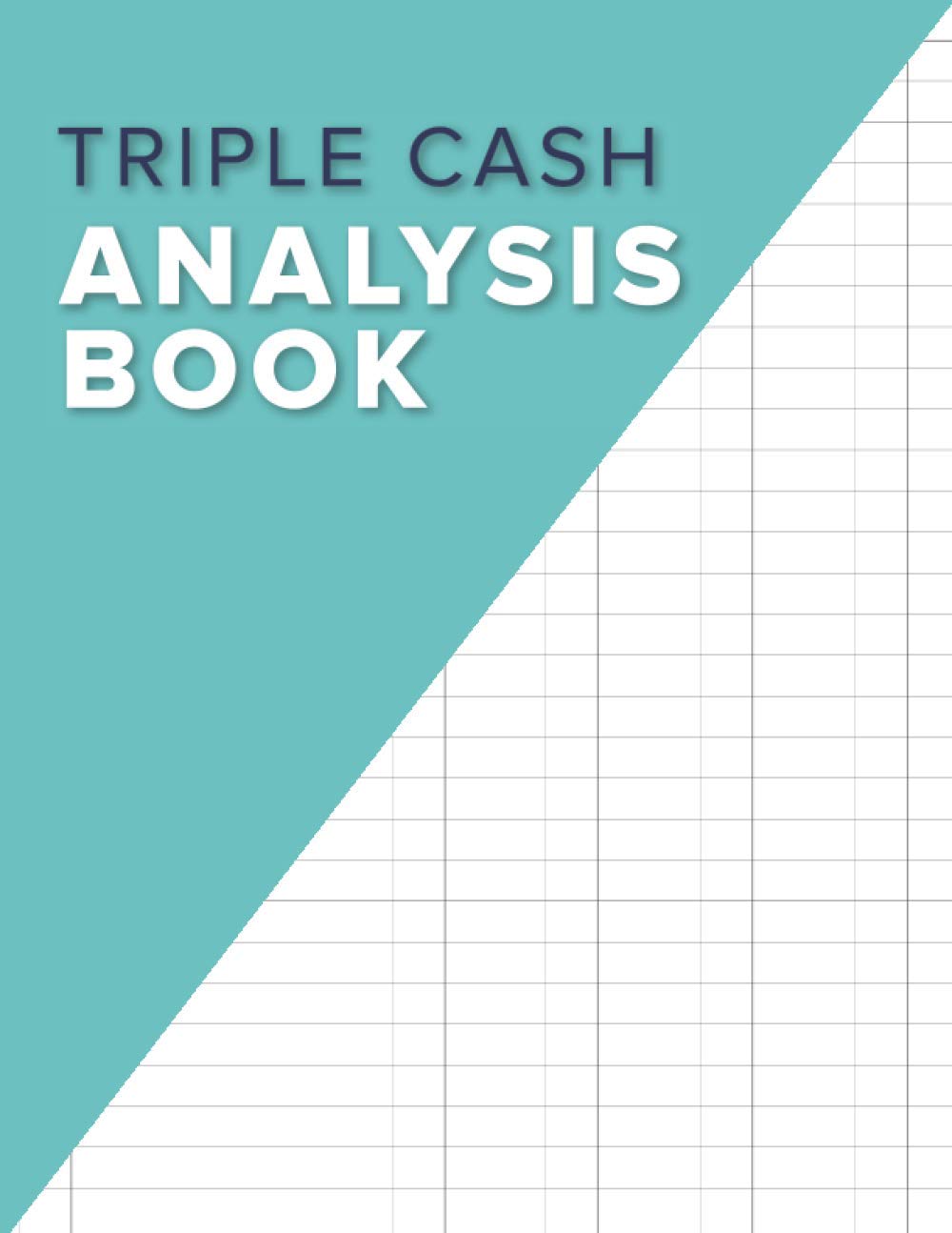 Triple Cash Analysis Book: 3 Column Cash Book | 120 Pages