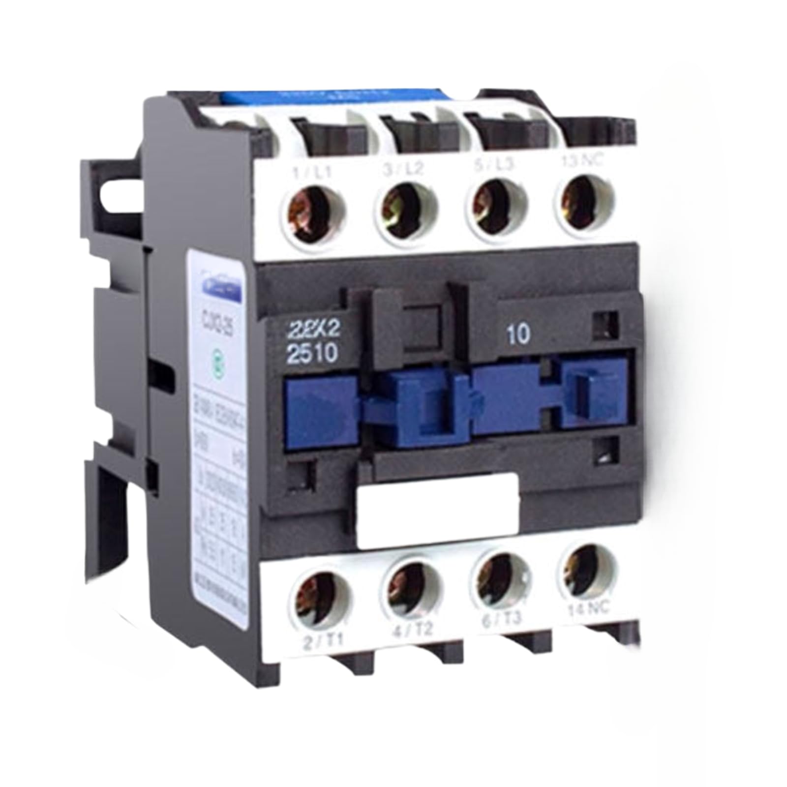 Contacteur de puissance CJX2-2510 compatible avec alimentation de commande 380V - 2