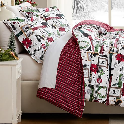 Southshore Fine Living, Inc. MF-DUV-MRYTWN-Q Christmas Bedding, Full Size/Queen Duvet Cover Set thumb #5
