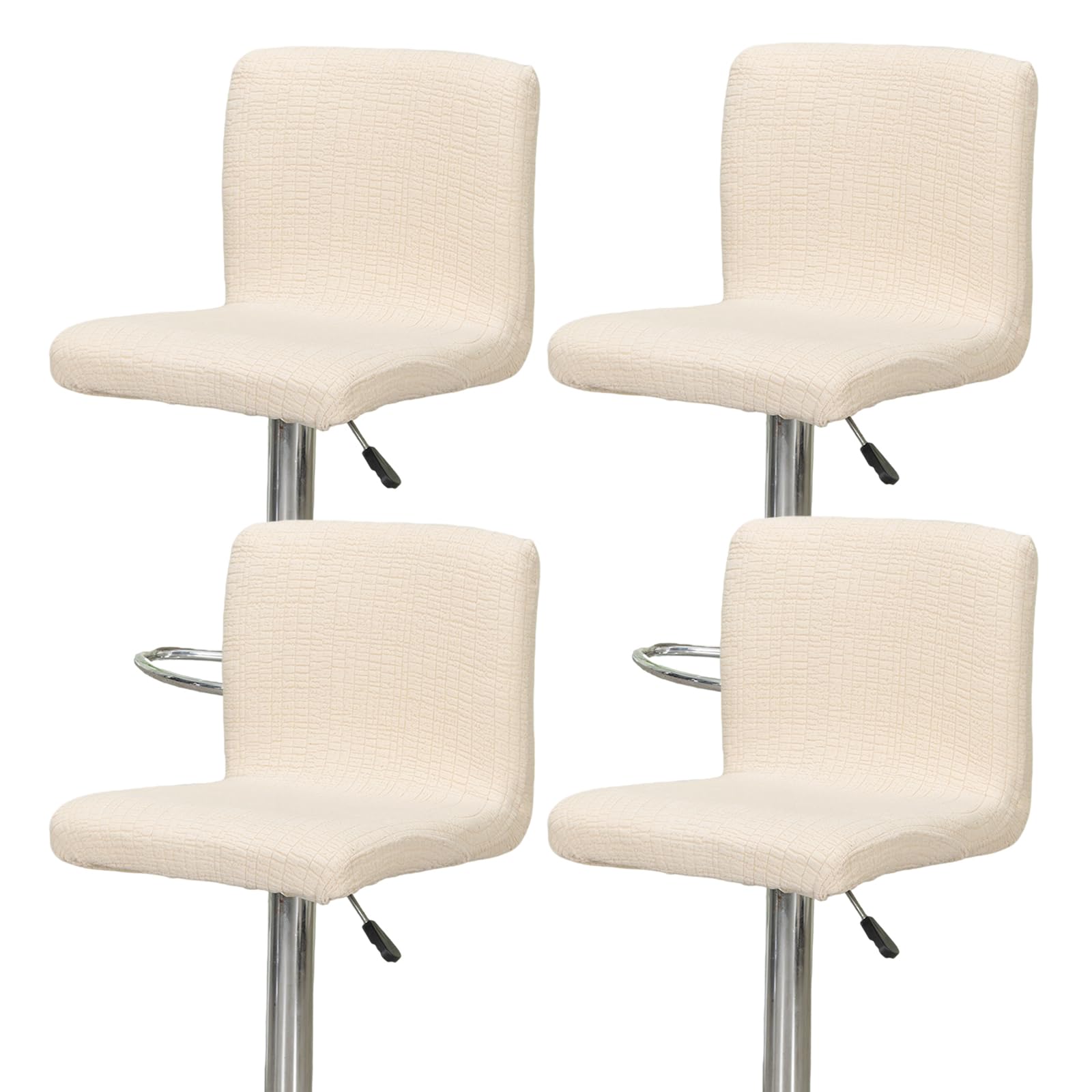 Chair Covers Bar Stool Cover 4pc Bar Chair Cover Swivel Bar Stool Slipcover
