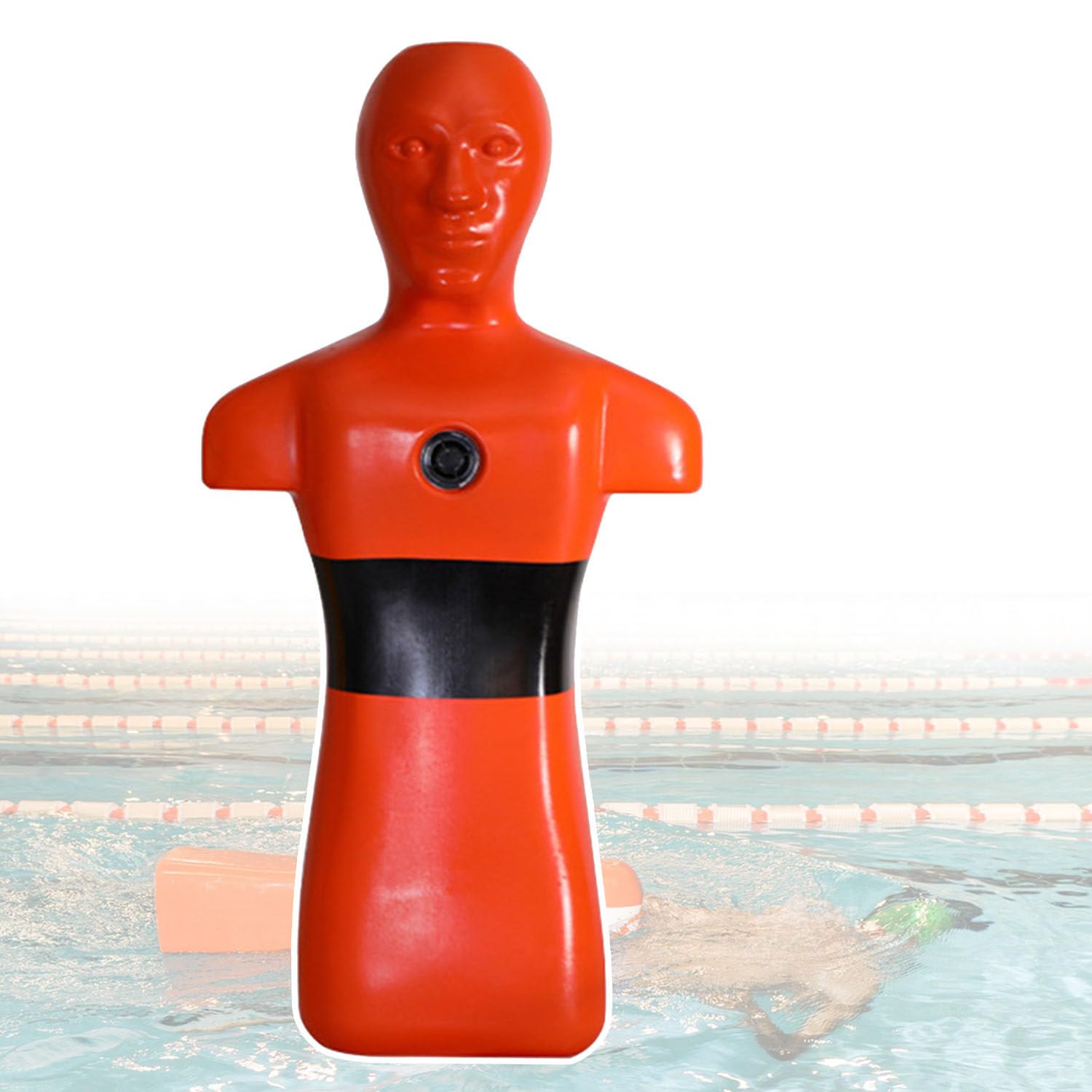 Manichino per addestramento di salvataggio in acqua, per la sicurezza della piscina, per la prevenzione dell'annegamento, attrezzatura per trapano, pratica salvavita